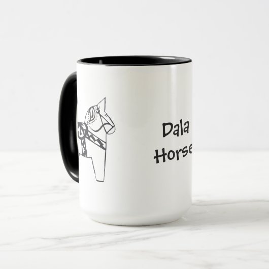 Dala Horse Mug (Devant gauche)