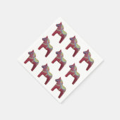Dala Horse Paper Napkins Servetten (Hoek)
