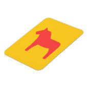 Dala Horse Photo Magnet Magneet (Linkerzijde)