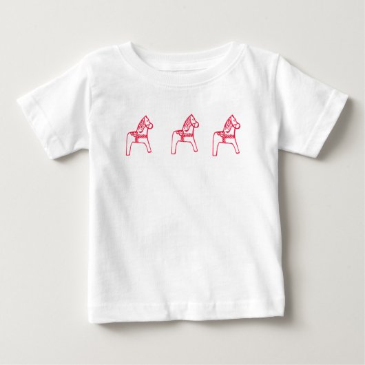 Dala Horse Ruffle Dress (Voorkant)