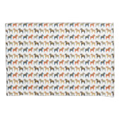Dala Horse Swedish Folk Art Pattern Kussensloop (Voorkant)