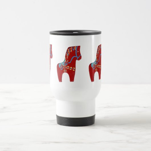 Dala Horse Travel Mug (Centre)