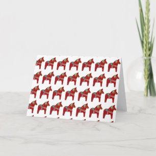 Dala Horses Bedankkaart