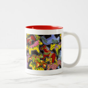 Dala Horses Café Mug