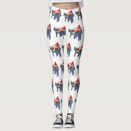 Dala Horses Leggings (Voorkant)