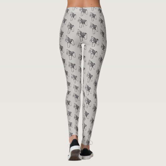 Dala Horses Leggings (Achterkant)