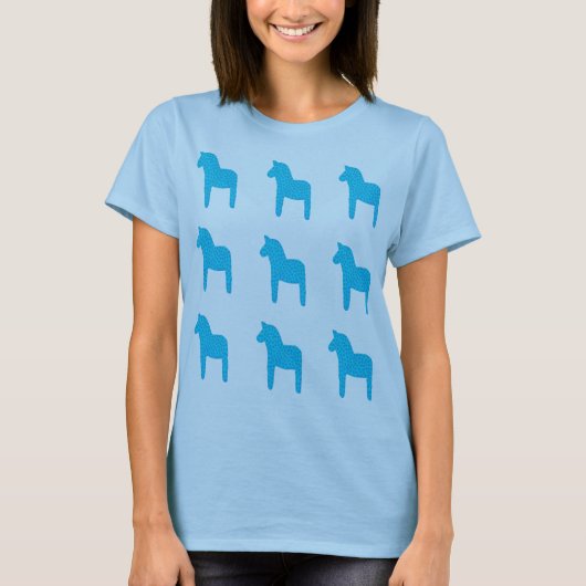 Dala Horses T-shirt (Voorkant)