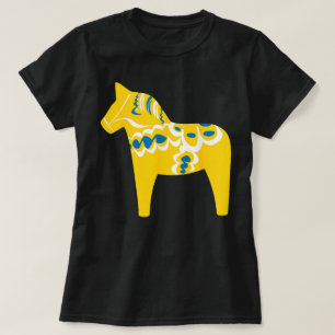 Dala-paard Dalarna Zweeds Zweden T-shirt