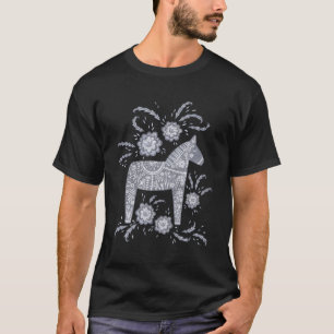 Dala Paard Zweeds T-shirt