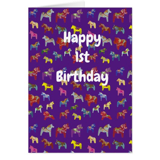 dala paarden (Voorkant)