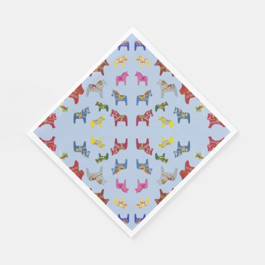 dala paarden servet (Hoek)