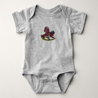Dala Rocking Horse Romper