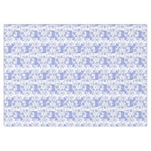 Dala suédoise Cheval Nappe bleu et blanc (Devant (Horizontal))