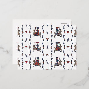 Dala W - Cartes postales Foil