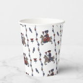 Dala W - Papieren bekers Maat 236ml Papieren beker (Achterkant)