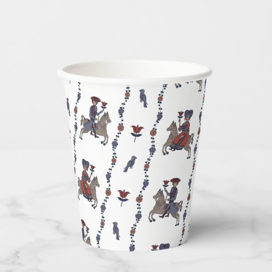 Dala W - Papieren bekers Maat 236ml Papieren beker (Voorkant)