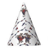 Dala W - Partij Pet Feesthoedjes (Achterkant)