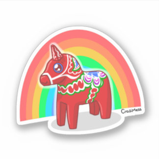 Dalacorn Rainbow Sticker