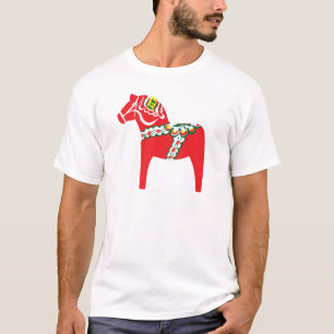 Dalahäst   Dala-paard T-shirt