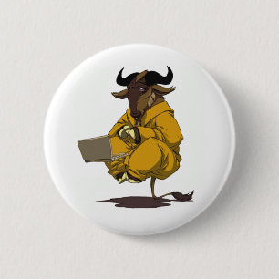Dalai Gnu Ronde Button 5,7 Cm