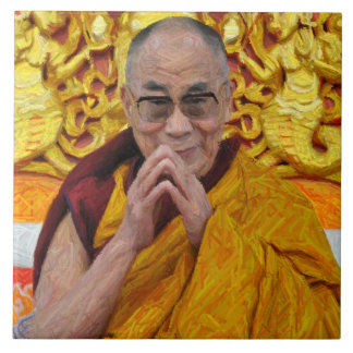 Dalai Lama Buddha Buddhist boeddhistische Meditati Tegeltje