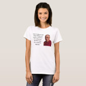 dalai lama citaat 1b t-shirt (Voorkant volledig)