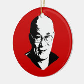 Dalai Lama Keramisch Ornament (Links)