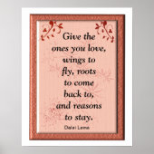 Dalai Lama Poster (Voorkant)