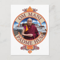 Dalai Lama Potala Paleis Om Mani Padme Hum