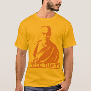 dalai lama sinaasappel t-shirt