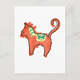 dalakatt #6 briefkaart