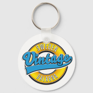 Dalarna Zweden vintage Sleutelhanger
