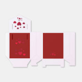 DalDesignNZ voor de doos van de taart van het huwe Bedankdoosjes (Uitgevouwen)