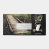 Dale Carnegie Citation Inspirationnelle "Accrochez (Clavier et souris)