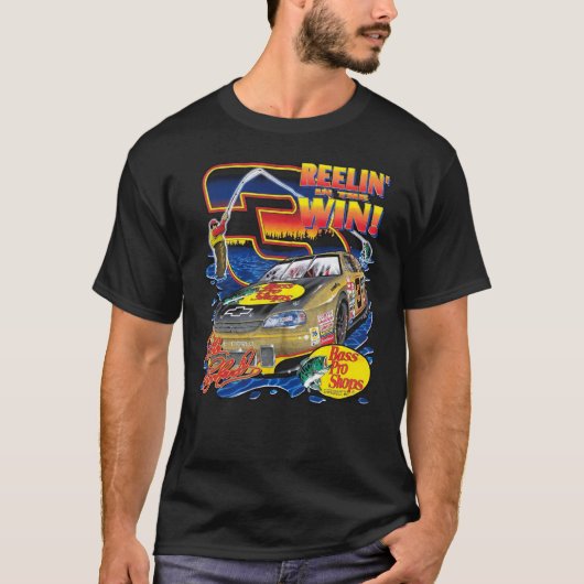 Dale Earnhardt Reelin in the Win Essential T-Shir T-shirt (Voorkant)