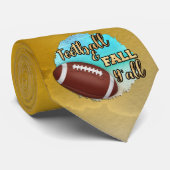 Dale Football & Fall Y'all sur Cravate Jaune (Roulé)
