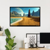 Dale - Growing Cliffs Poster (Thuiskantoor)