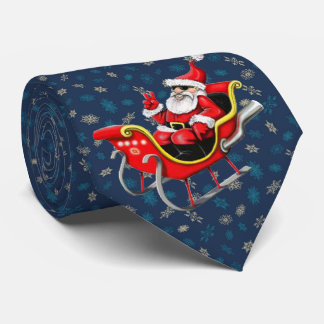Dale kerstkerstkerstman Collectie-kerstman in Slei Stropdas