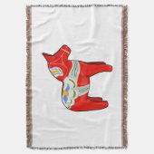 Dalecarlistisch paard deken (Voorkant Verticaal)