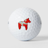 Dalecarlistisch paard golfballen (Voorkant)