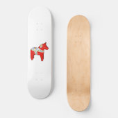 Dalecarlistisch paard skateboard (Voorkant)
