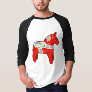 Dalecarlistisch paard t-shirt