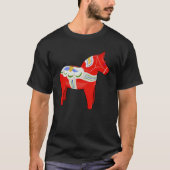 Dalecarlistisch paard t-shirt (Voorkant)