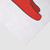 Dalecarlistisch paard tissuepapier (Detail)