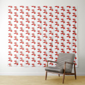 Dalecarlistisch paard wandkleed (In Situ (horizontaal))