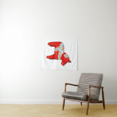 Dalecarlistisch paard wandkleed (In Situ (horizontaal))