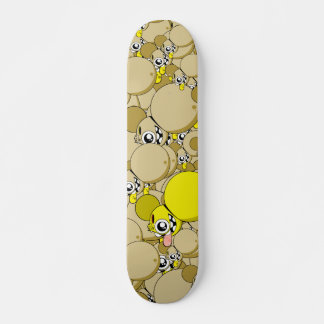 Dalek "Old School" Brown Skateboard