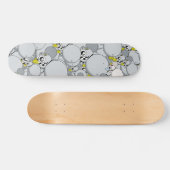 Dalek "Old School" Grijs Skateboard (Horizontaal)