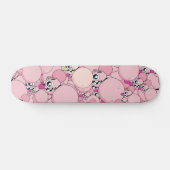 Dalek "Oude School" Roze Skateboard (Horizontaal)