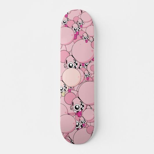 Dalek "Oude School" Roze Skateboard (Voorkant)
